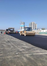 平頂山市和順路（原南環(huán)路）西延工程瀝青路面鋪設